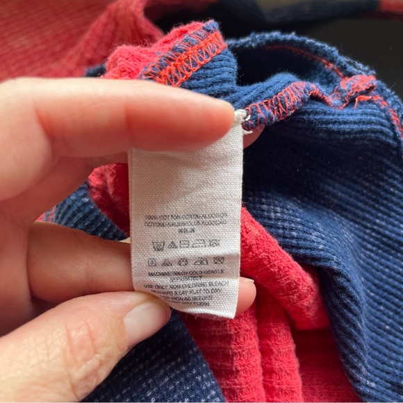 We The Free Thermal Waffle Knit Shirt Size Medium - Picture 7 of 7